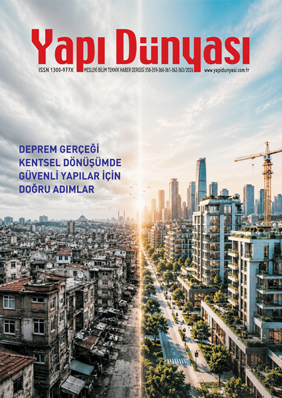 Yapı Dünyası Dergisi kapak görseli